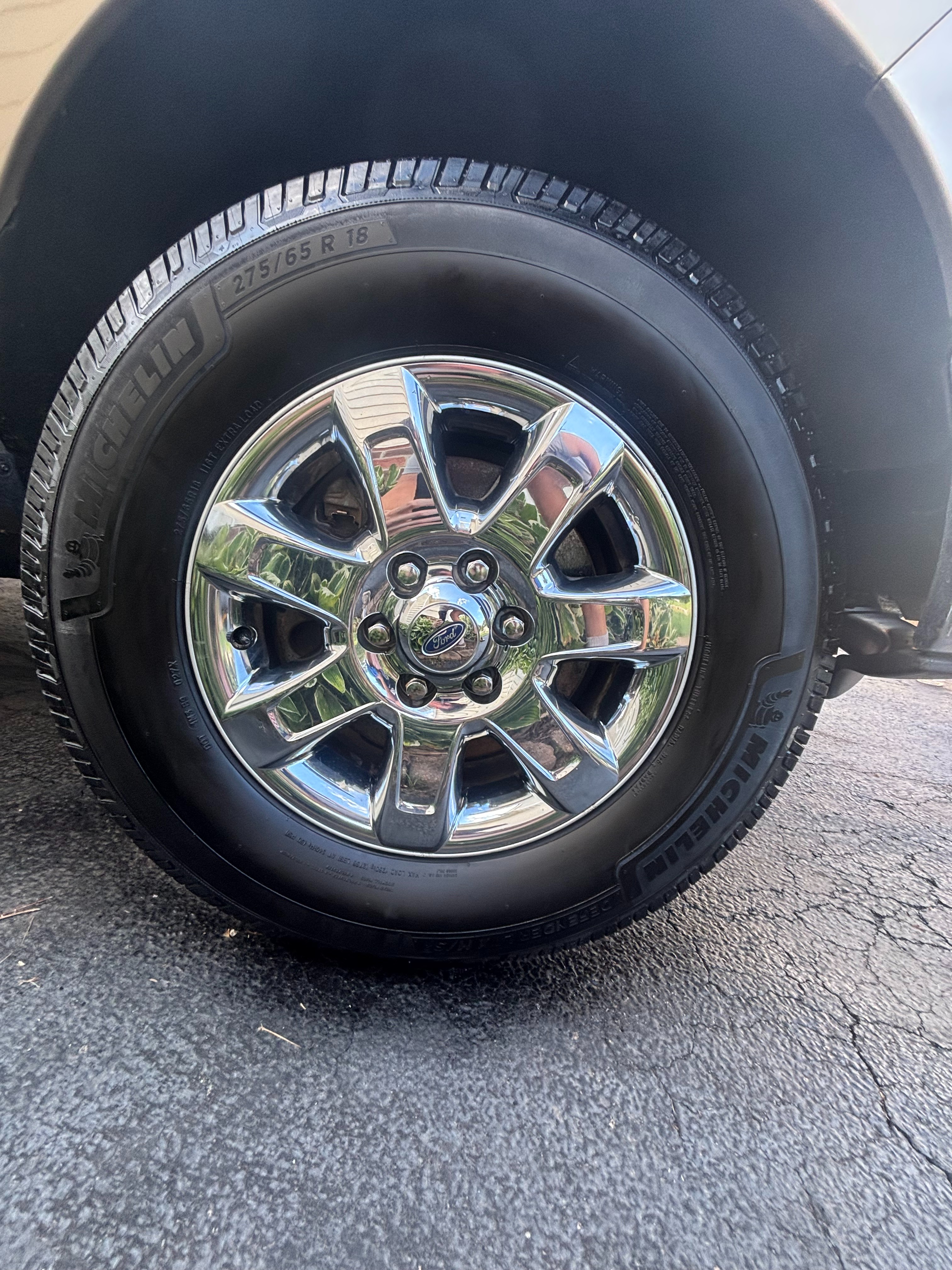 Boone Mobile Detailing after photo showing Ford Wheel & Tire Detail, Midlothian VA