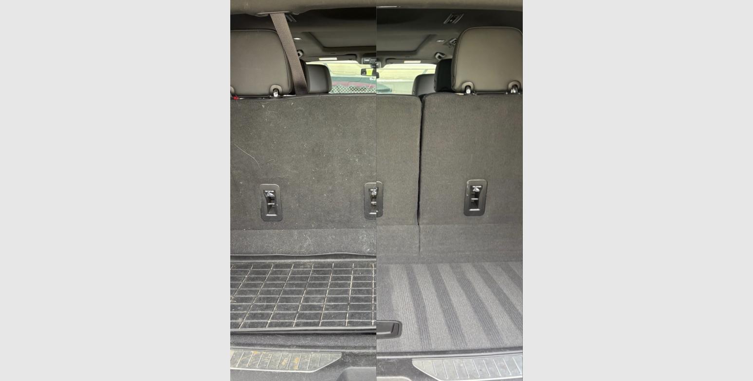 Boone Mobile Detailing third-row and cargo area deep clean in Midlothian VA