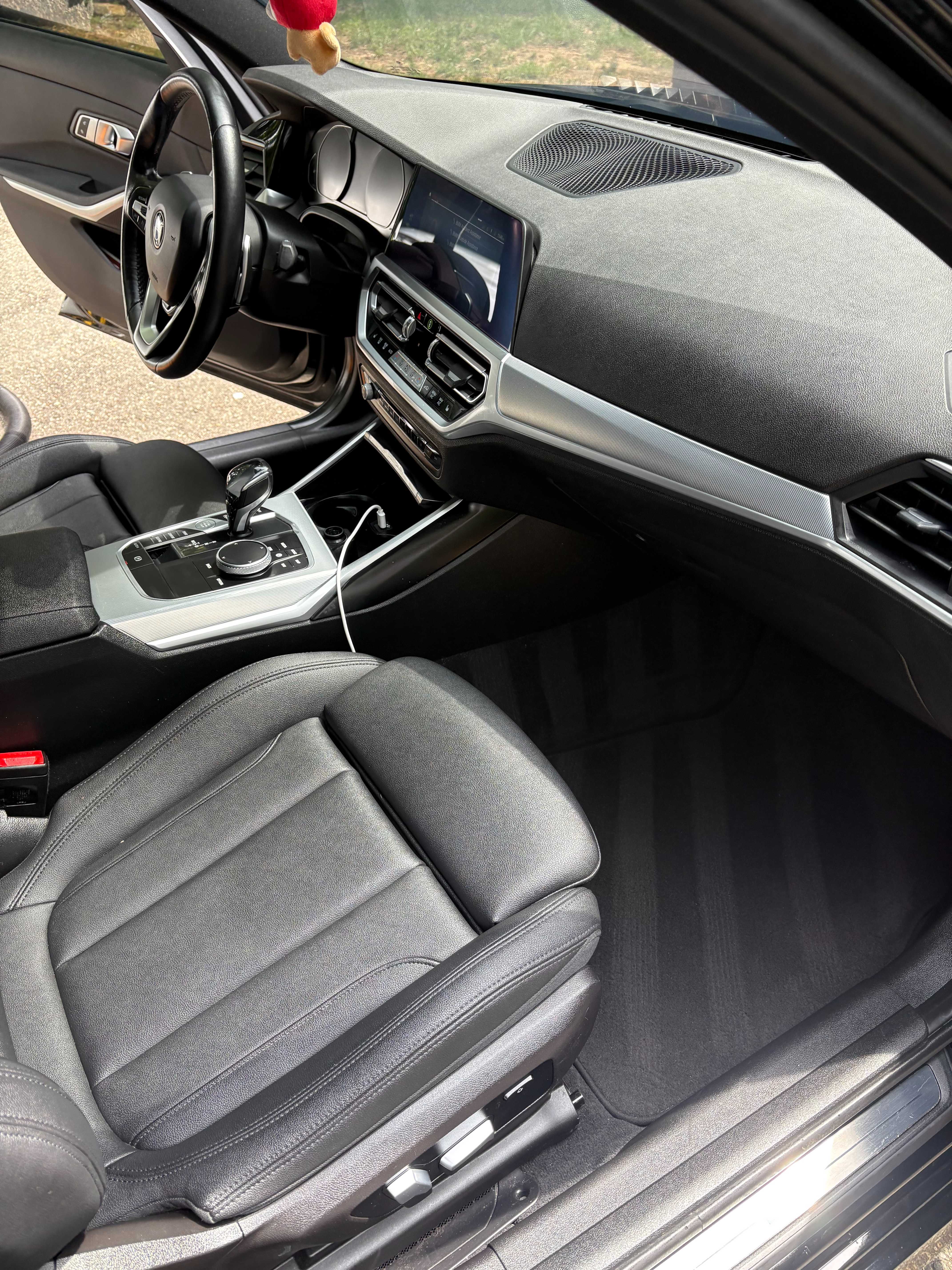 Boone Mobile Detailing BMW dashboard and center console detail in Midlothian VA
