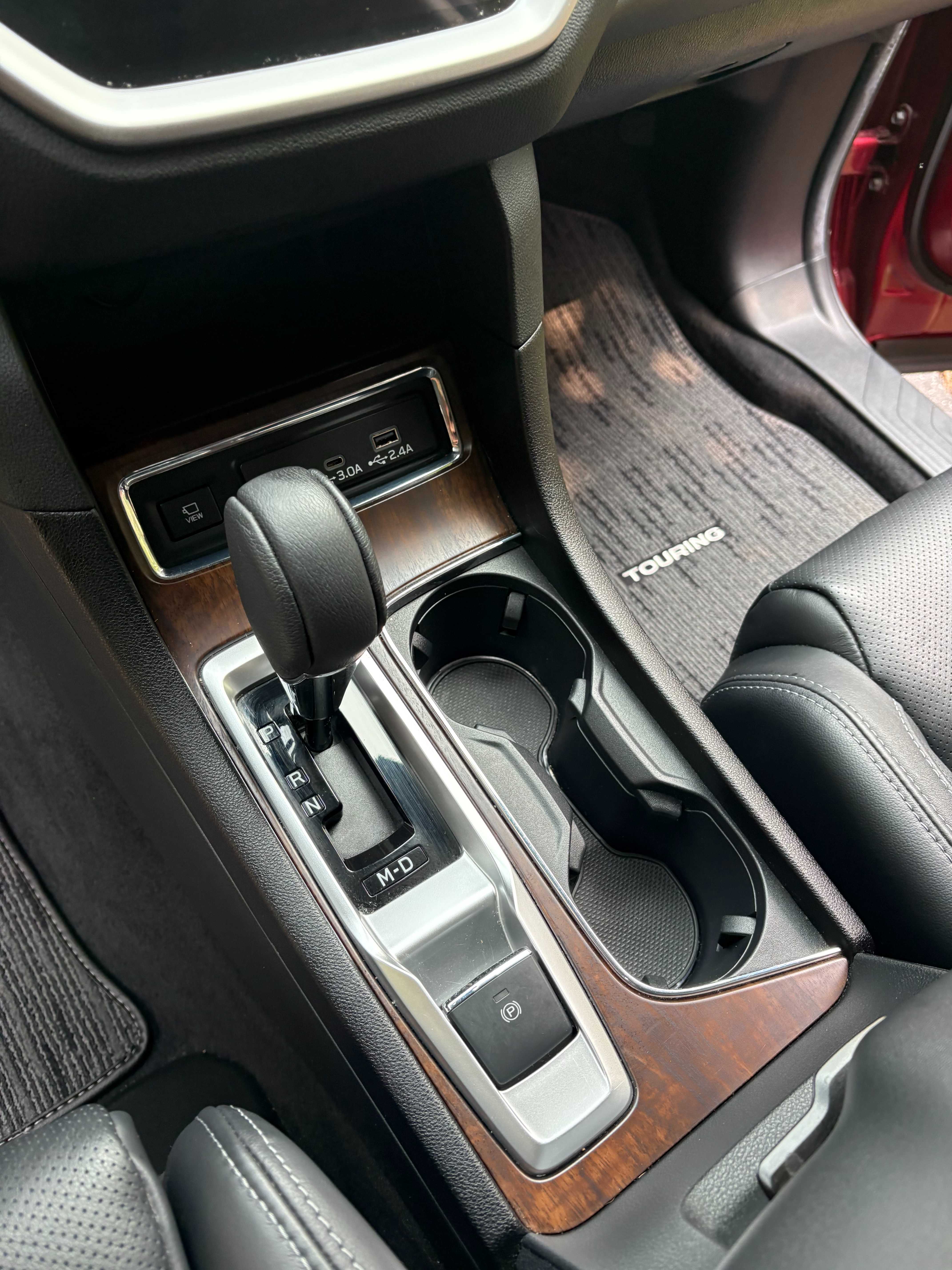 Boone Mobile Detailing center console and cupholder detail in Midlothian VA